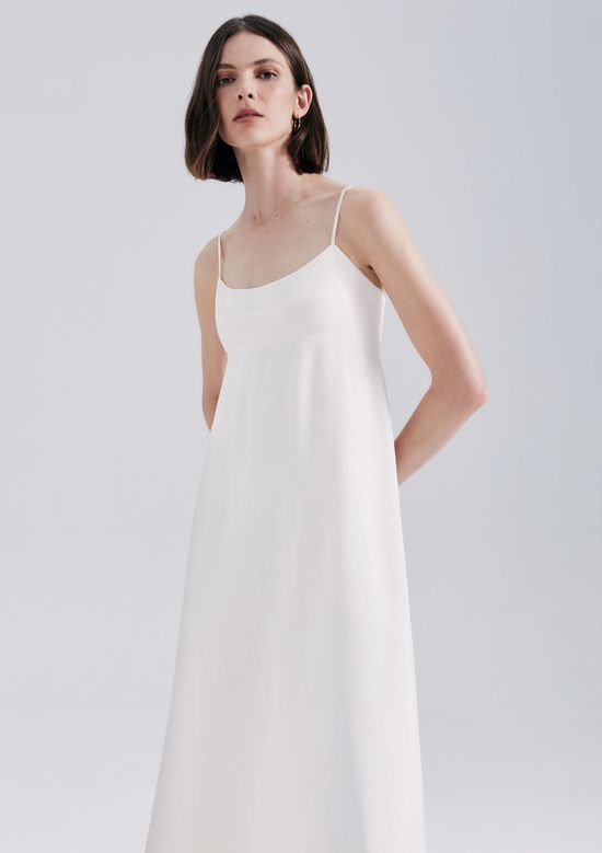 Foto do produto: Vestido Midi Em Modal - Off white