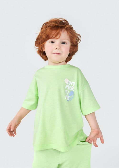 Foto do produto: Shorts Infantil Menino Toddler Regular - Verde