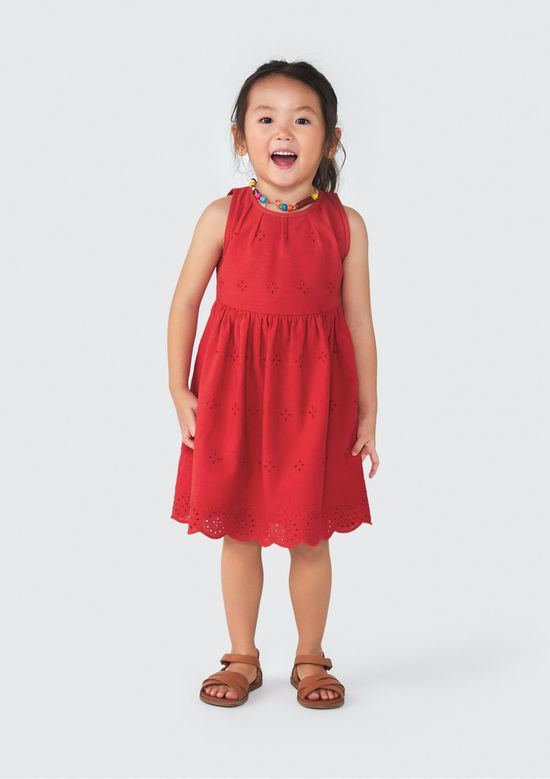 Foto do produto: Vestido Infantil Toddler - Vermelho