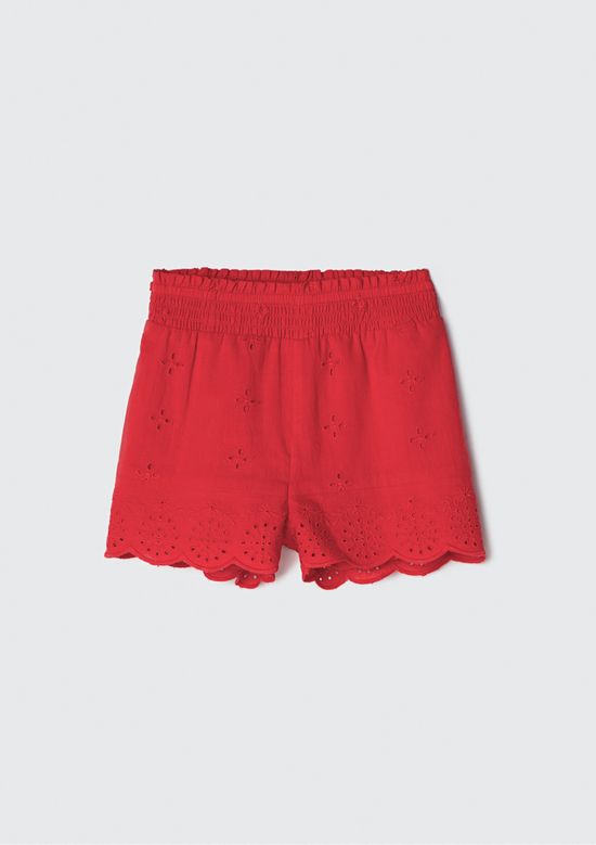 Foto do produto: Shorts Infantil Menina Toddler - Vermelho