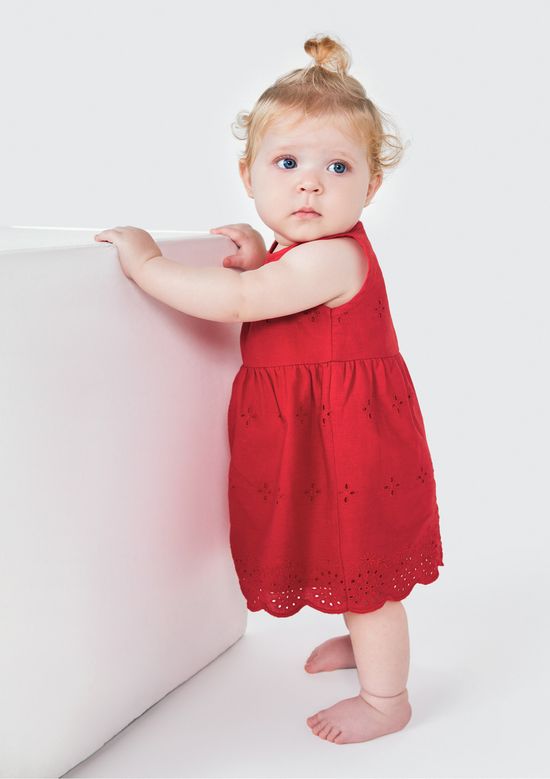 Foto do produto: Vestido Body Bebê Regata + Calcinha - Vermelho