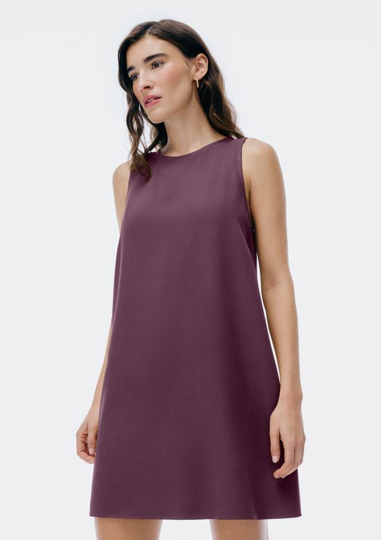 Foto do produto: Vestido Curto Em Viscose - Roxo