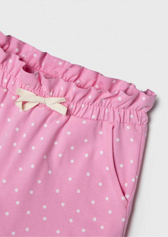 Foto do produto: Shorts Básico Infantil Menina Clochard Estampado - Rosa