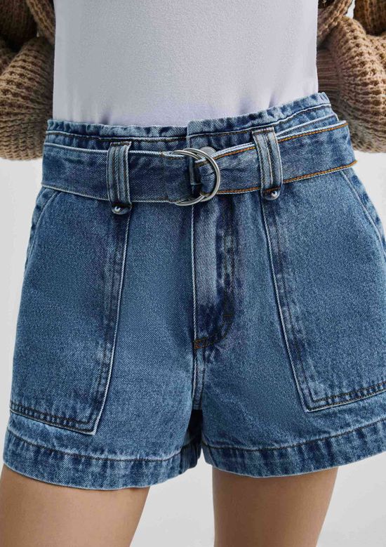 Foto do produto: Shorts Jeans Feminino Clochard - Azul