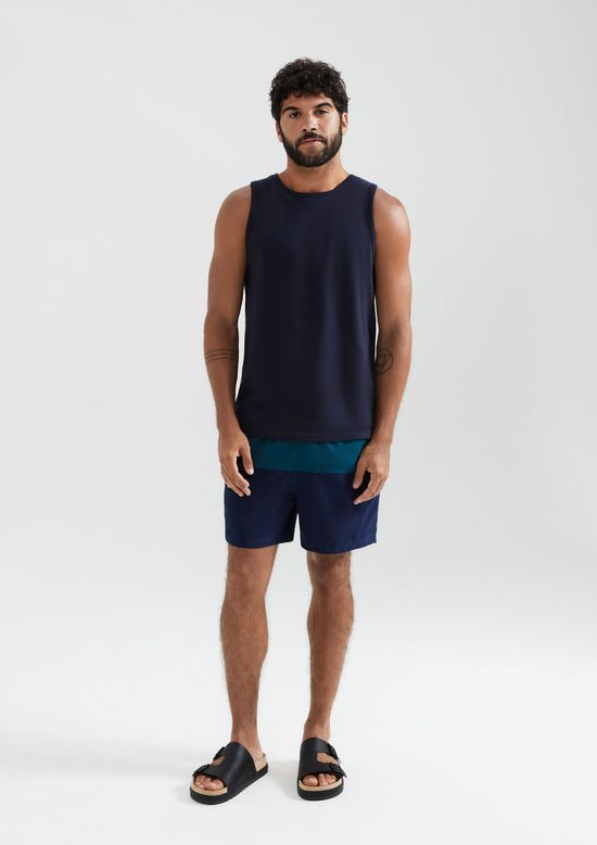 Foto do produto: Regata Básica Masculina World - Azul