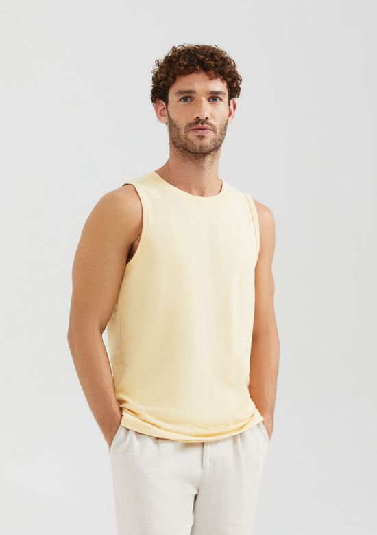 Foto do produto: Regata Básica Masculina World - Amarelo