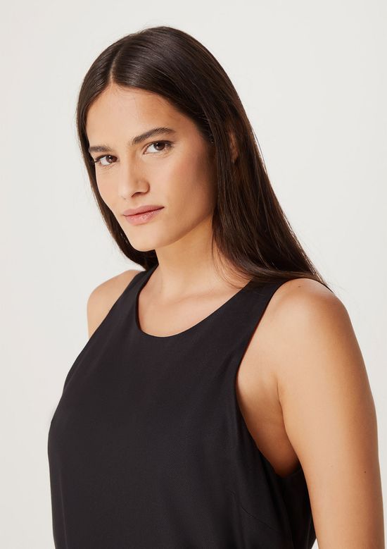 Foto do produto: Regata Básica Feminina Decote Halter Neck - Preto