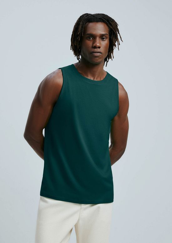 Foto do produto: Regata Básica Masculina World - Verde