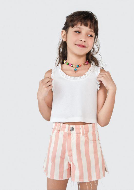 Foto do produto: Regata Infantil Menina - Off white