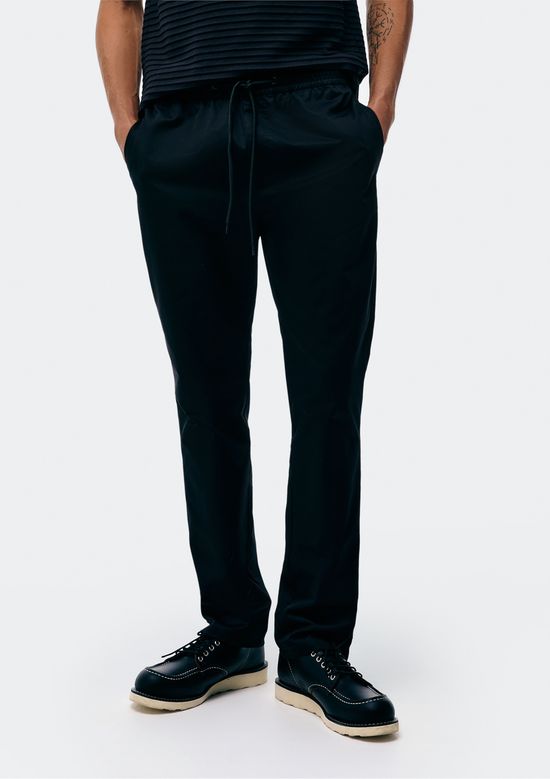 Foto do produto: Calça Masculina Jogger Em Sarja Empapelada - Preto