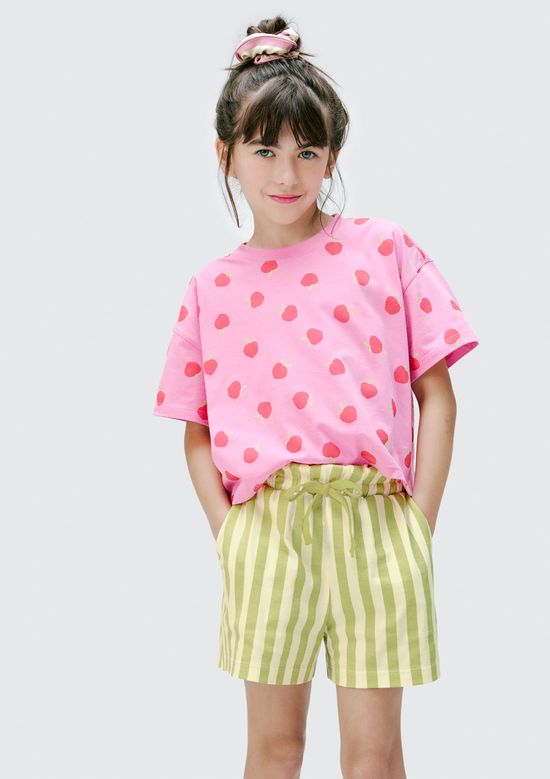 Foto do produto: Shorts Infantil Menina Clochard - Verde