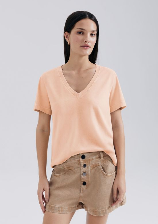 Foto do produto: Blusa Feminina Estonada - Laranja