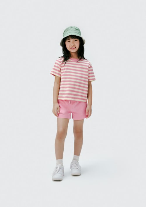 Foto do produto: Blusa Infantil Menina Listrada - Rosa