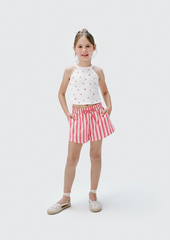 Foto do produto: Shorts Infantil Menina Clochard - Rosa