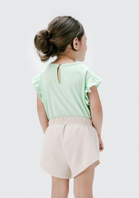 Foto do produto: Conjunto Curto Infantil Menina Toddler - Verde