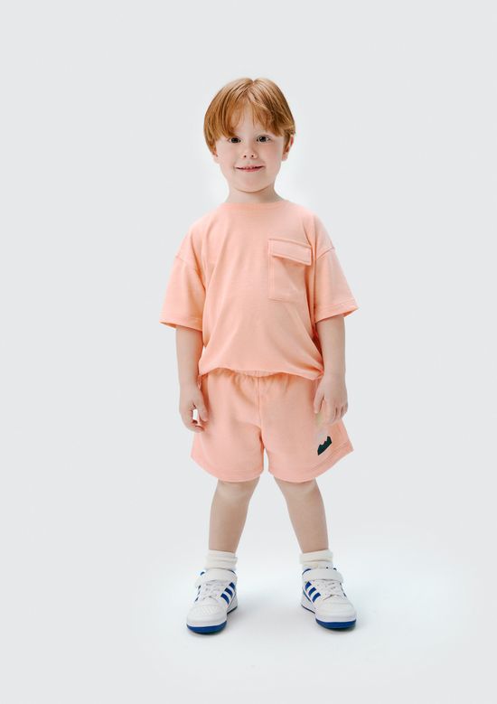 Foto do produto: Conjunto Infantil Menino Toddler - Laranja