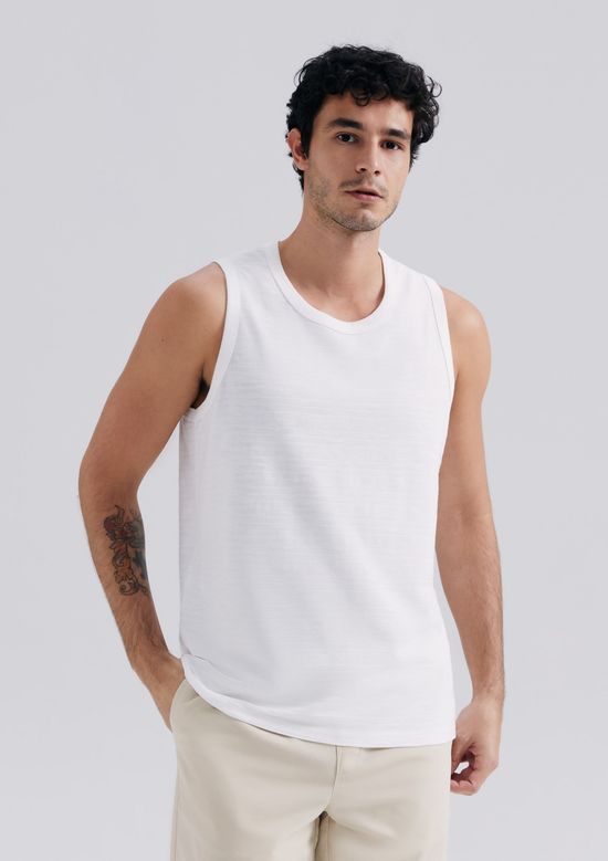 Foto do produto: Regata Masculina Texturizada - Off white