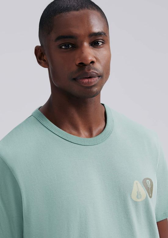 Foto do produto: Camiseta Masculina Manga Curta Com Estampa - Verde