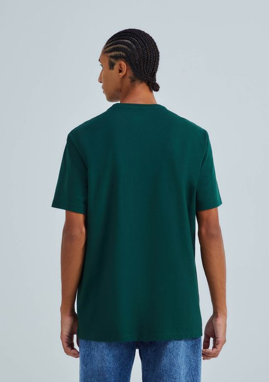 Foto do produto: Camiseta Básica Masculina Comfort Super Cotton - Verde