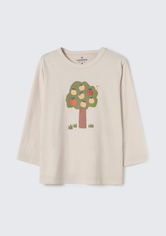 Foto do produto: Camiseta Infantil Menino Toddler Com Estampa Interativa - Marrom