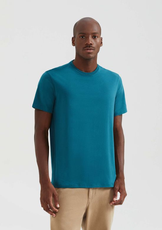 Foto do produto: Camiseta Básica Masculina Comfort Super Cotton - Verde