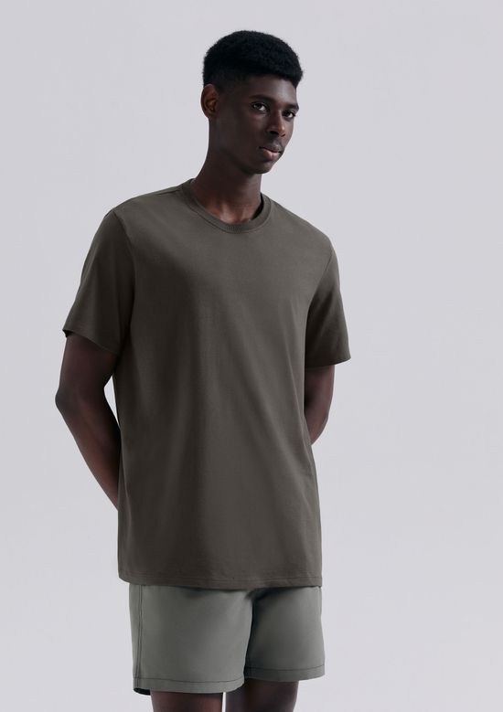 Foto do produto: Camiseta Básica Masculina Comfort Super Cotton - Verde