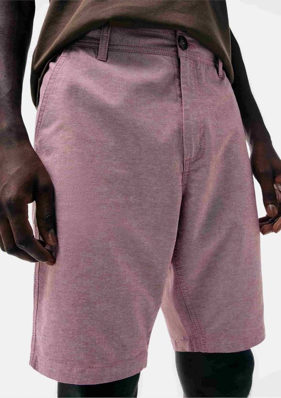 Foto do produto: Bermuda Em Sarja Masculina Chino - Rosa