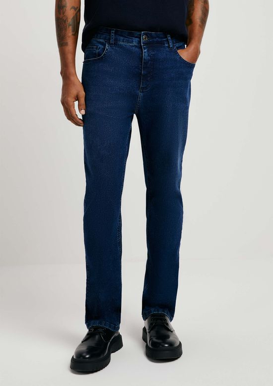 Foto do produto: Calça Jeans Básica Masculina Slim - Azul