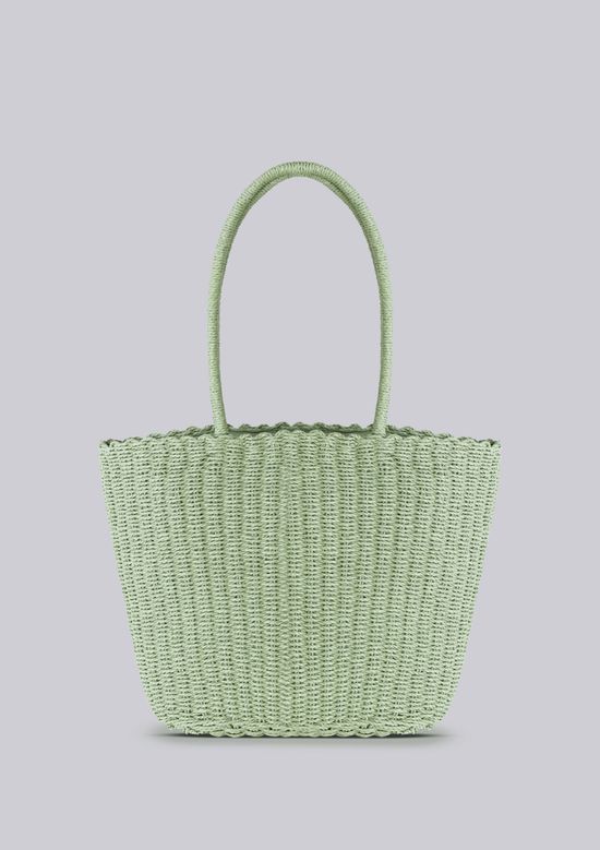 Foto do produto: Bolsa Tote Feminina De Palha - Verde