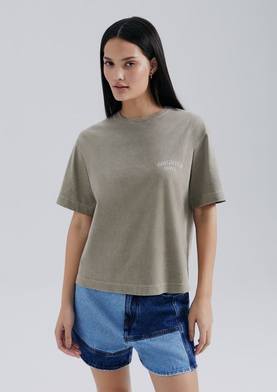 Foto do produto: Blusa Feminina Super Cotton Estonada - Caqui
