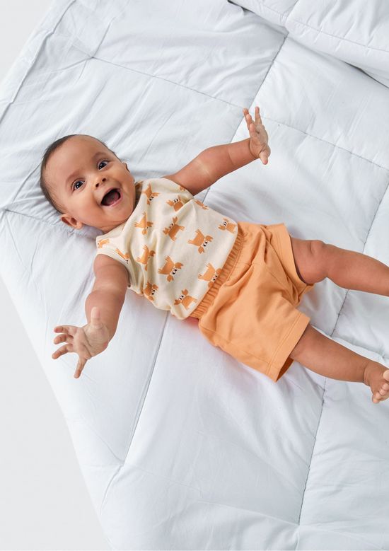 Foto do produto: Kit Com 2 Bodies Bebê Menino Estampados - Multicolorido