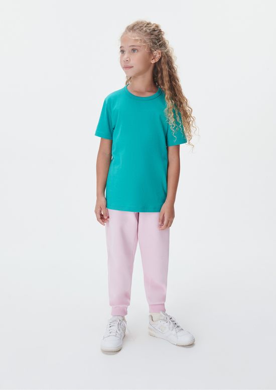 Foto do produto: Camiseta Básica Infantil Unissex Regular - Verde