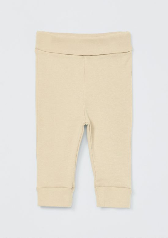 Foto do produto: Calça Bebê Unissex Em Cós Alto - Amarelo