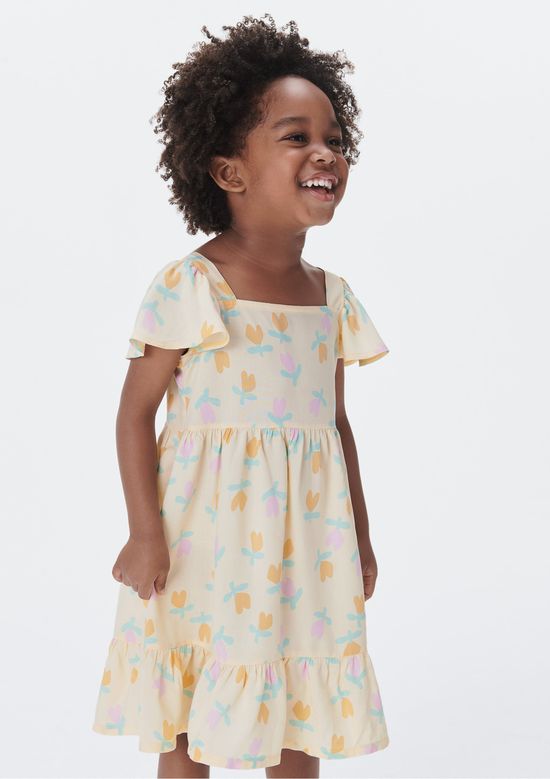 Foto do produto: Vestido Infantil Toddler - Amarelo