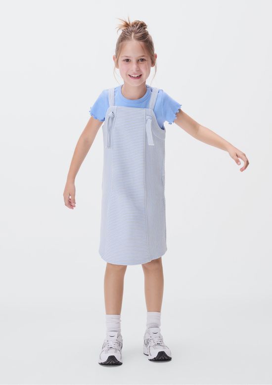 Foto do produto: Vestido Curto Evasê Infantil - Azul