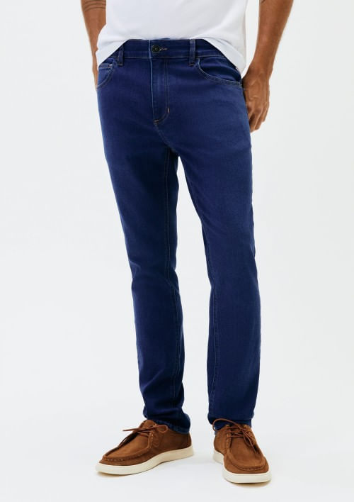 Foto do produto: Calça Jeans Masculina Skinny Soft Touch - Azul