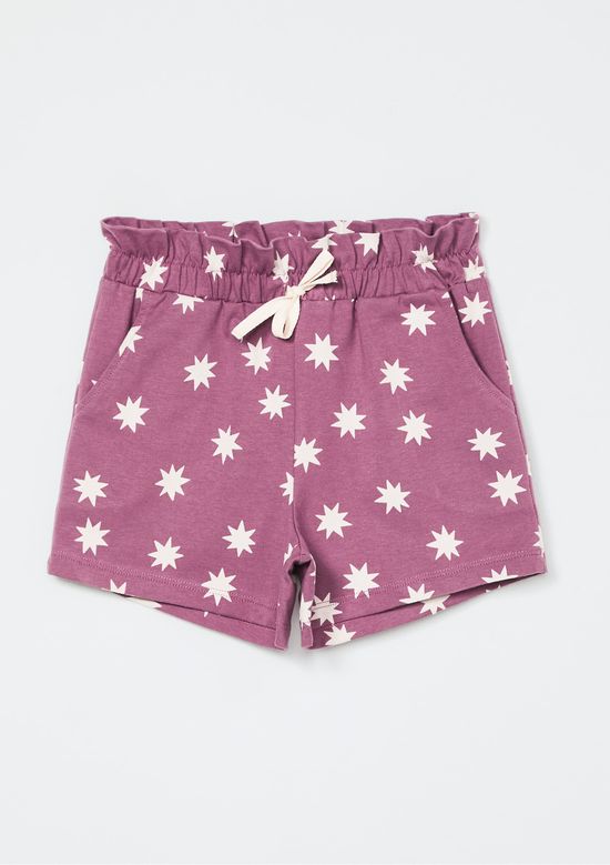 Foto do produto: Shorts Básico Infantil Menina Clochard Estampado - Rosa