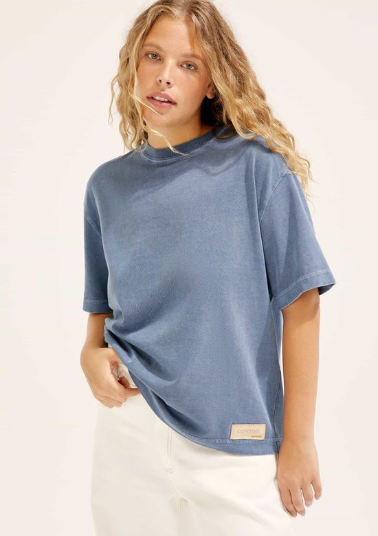 Foto do produto: Camiseta Oversized Hering + Cosmo - Azul