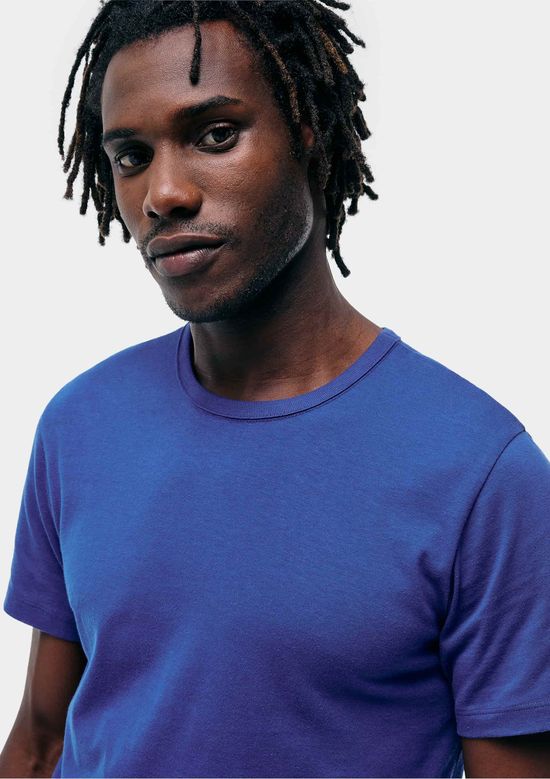 Foto do produto: Camiseta Básica Masculina Manga Curta Slim - Azul