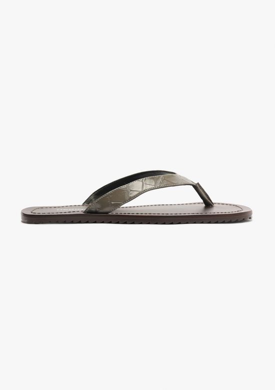 Foto do produto: Chinelo De Dedo Croco - Cinza