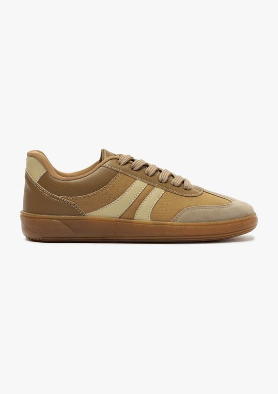 Foto do produto: Tênis Feminino Casual Recortes - Marrom