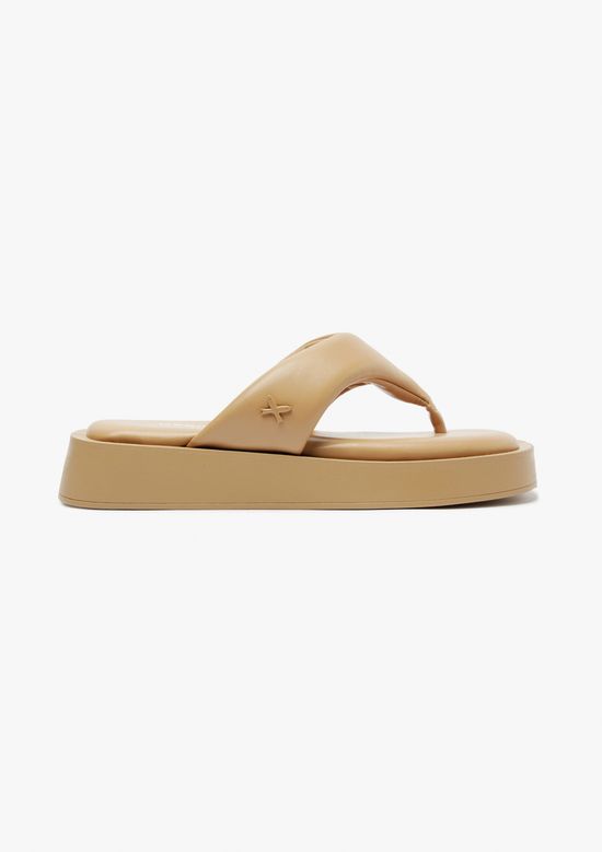 Foto do produto: Sandália Solar Hering Flatform Feminina - Bege