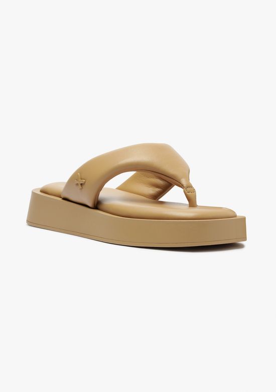 Foto do produto: Sandália Solar Hering Flatform Feminina - Bege