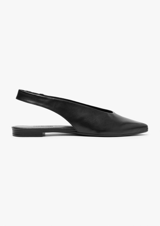 Foto do produto: Sapatilha Slingback Bico Fino - Preto