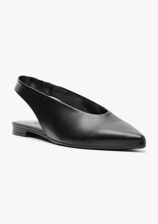 Foto do produto: Sapatilha Slingback Bico Fino - Preto