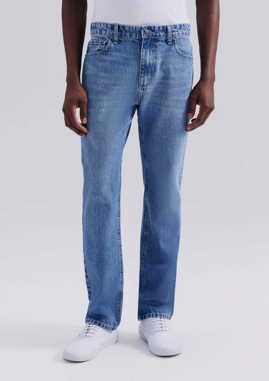 Foto do produto: Calça Jeans Masculina Reta - Azul