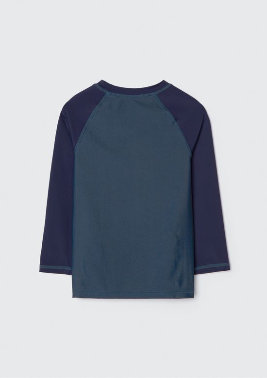 Foto do produto: Conjunto Praia Bebê Menino Blusa + Sunga - Azul