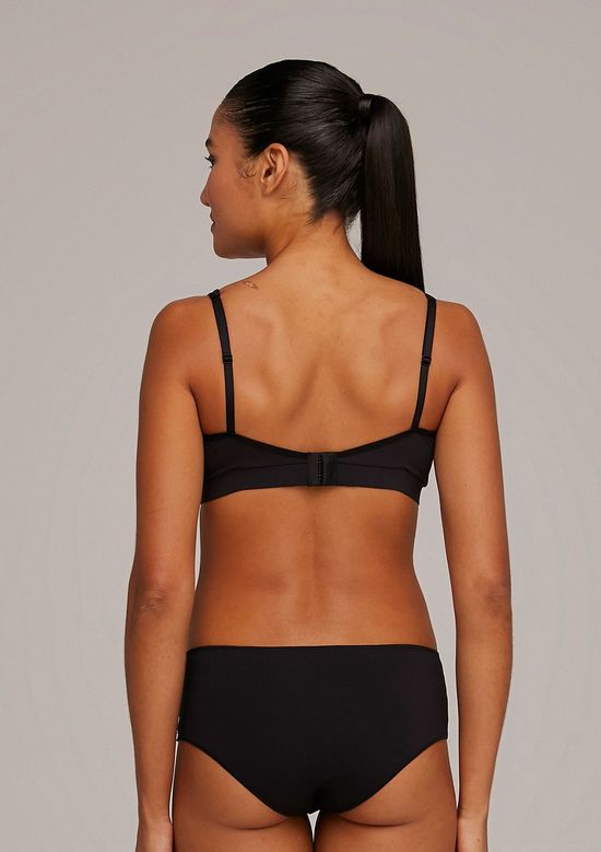 Foto do produto: Sutiã Triângulo Em Microfibra - Preto