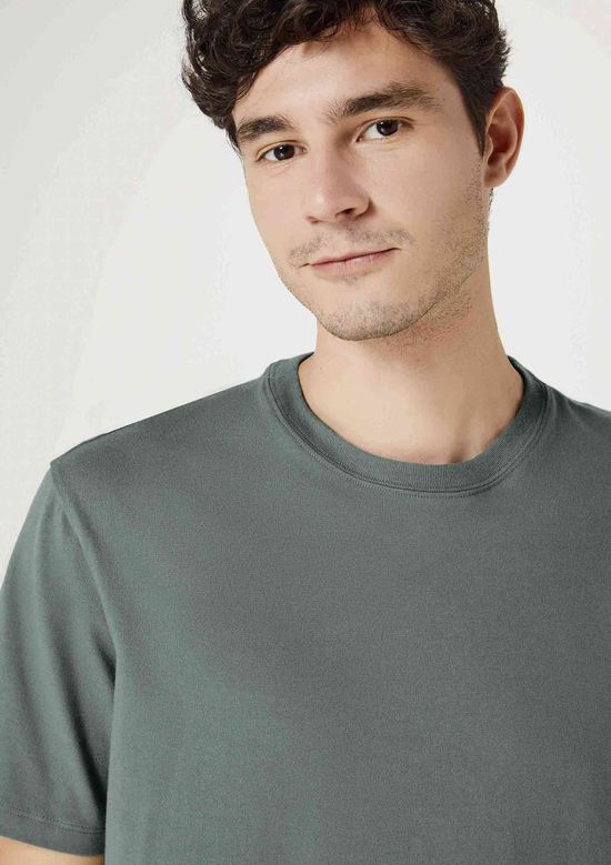 Foto do produto: Camiseta Básica Masculina Super Cotton - Verde
