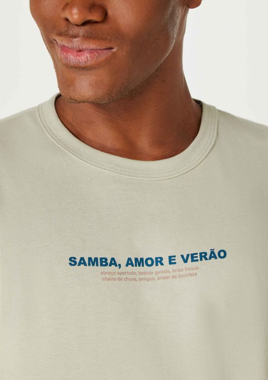 Foto do produto: Camiseta Masculina Manga Curta Com Estampa - Verde